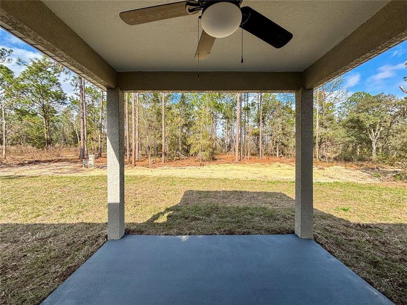 Exterior details and patio area of a home in , Dunnellon (Image 37).