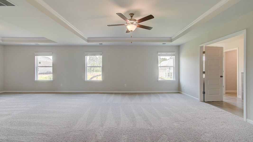 Furnished interior view inside a new home in Westwind Estates, Hampton (Image 25).