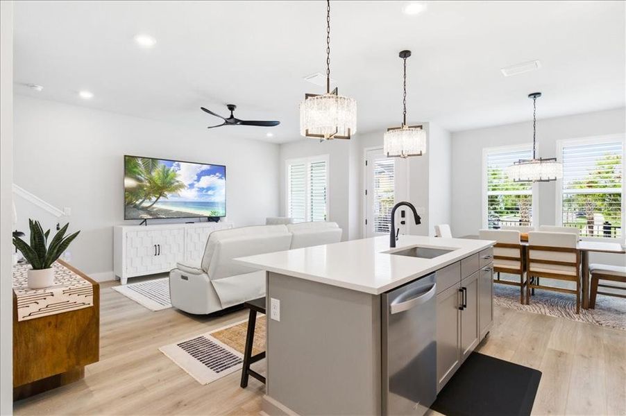 Furnished interior view inside a new home in , Sarasota (Image 9).