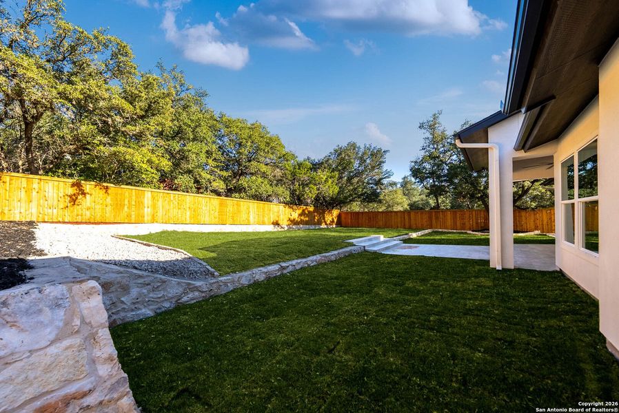 Exterior details and patio area of a home in , San Antonio (Image 23).