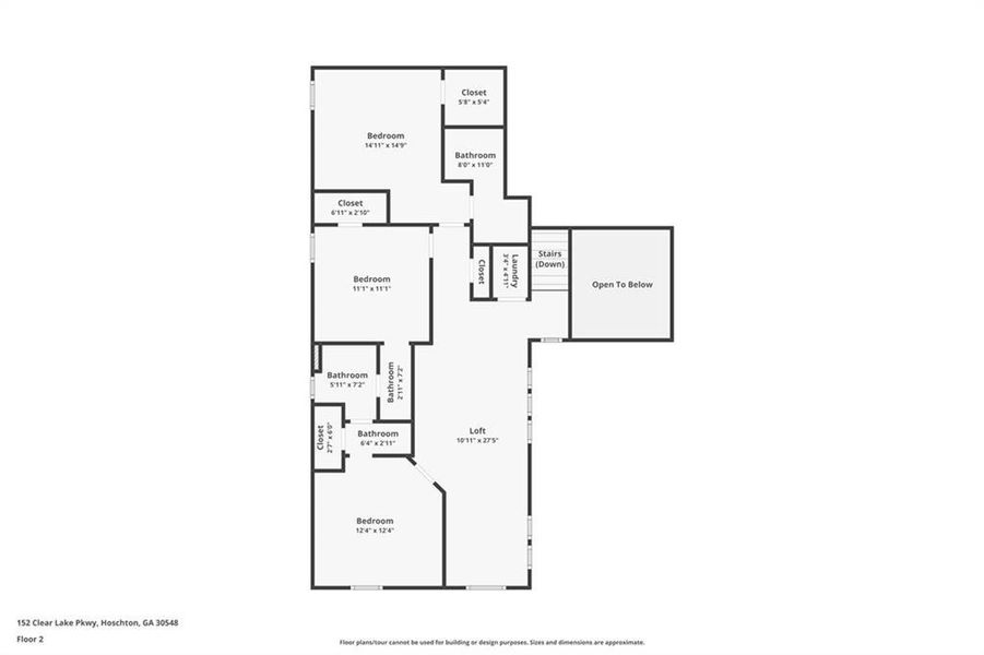 2D floor plan layout of this home in Twin Lakes, Hoschton, GA (Image 6). 2D floor plan layout of this home in Twin Lakes, Hoschton, GA (Image 6).