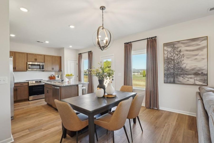 Furnished interior view inside a new home in North Haven, Rome (Image 11).