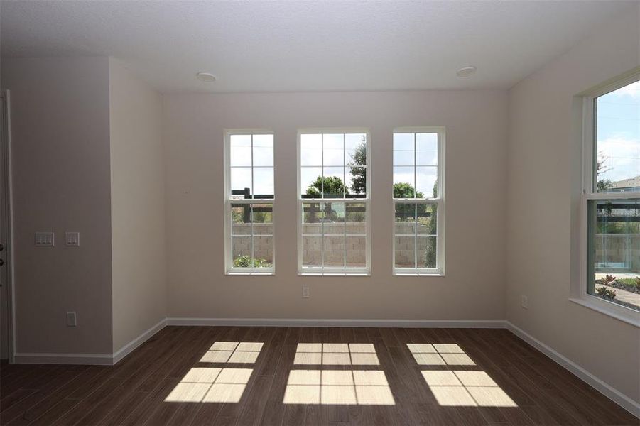 Spacious, unfurnished interior of a new home in Lake Star at Ovation, Winter Garden (Image 21).