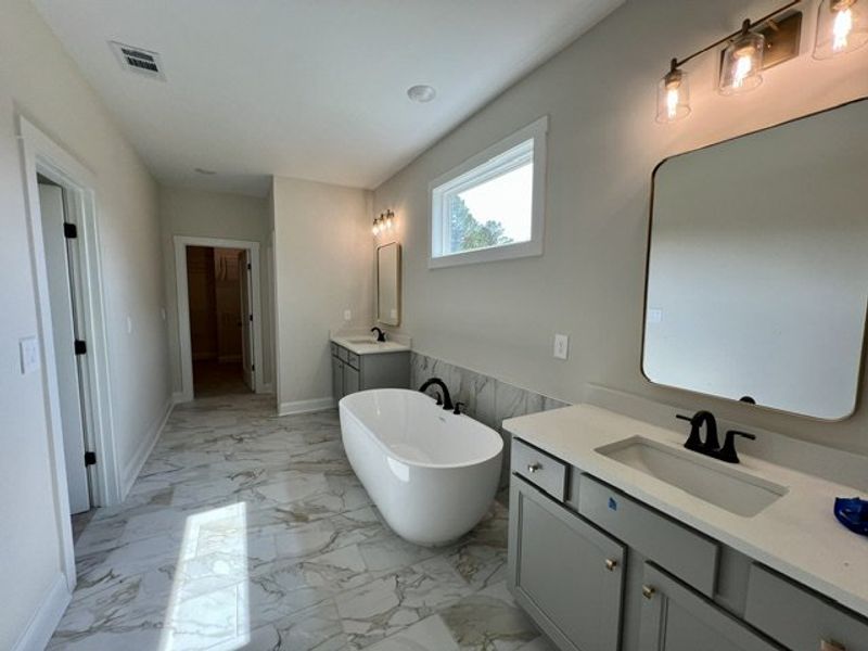 Furnished interior view inside a new home in The Dairy, Hogansville (Image 4).