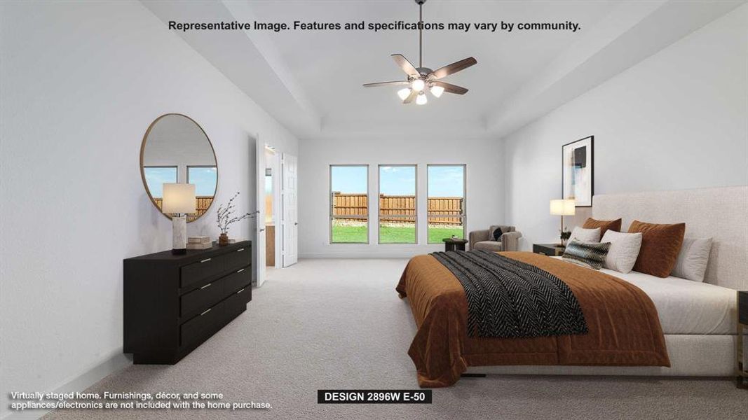 Furnished interior view inside a new home in Bridgewater, Midlothian (Image 7). Furnished interior view inside a new home in Bridgewater, Midlothian (Image 7).