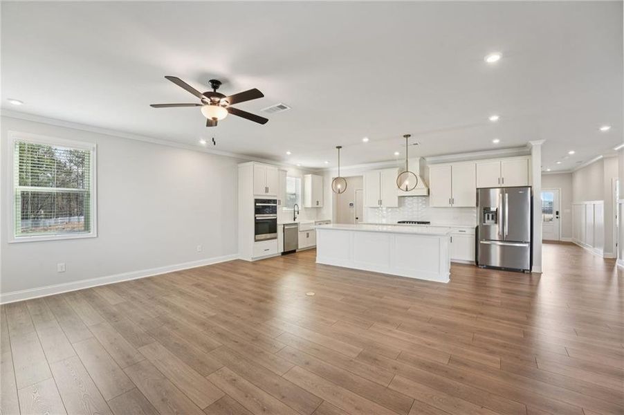 Spacious, unfurnished interior of a new home in Tiberon Woods, Cumming (Image 60). Spacious, unfurnished interior of a new home in Tiberon Woods, Cumming (Image 60).
