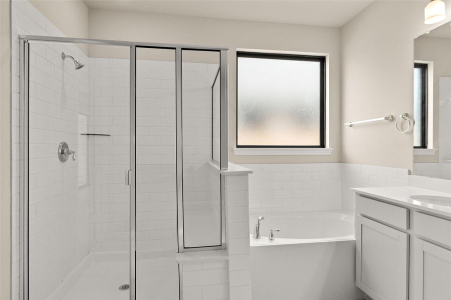 Primary bath. representative photo