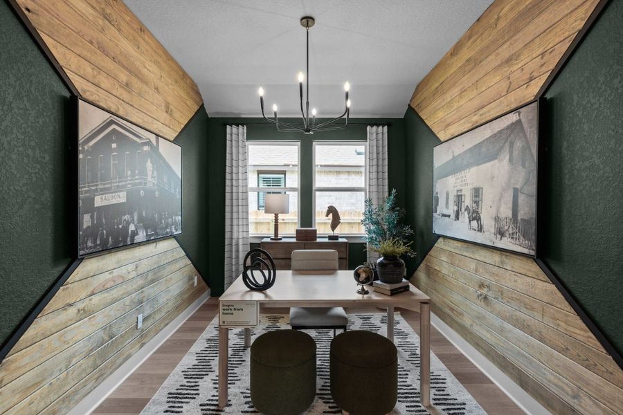 Representative furnished interior of a home built from the Morgan 50′ by Chesmar Homes in Esperanza – New Phase Now Selling, Boerne (Image 9).