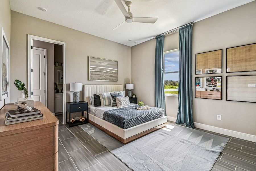 Furnished interior view inside a new home in River Preserve Estates, Parrish (Image 17).