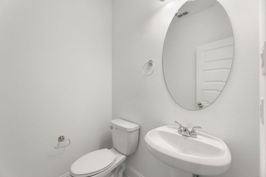 Representative furnished interior of a home built from the Tucker by UnionMain Homes in Elevon, Lavon (Image 12).