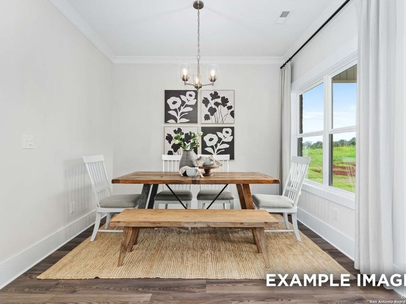 Furnished interior view inside a new home in Hannah Heights, Seguin (Image 14). Furnished interior view inside a new home in Hannah Heights, Seguin (Image 14).