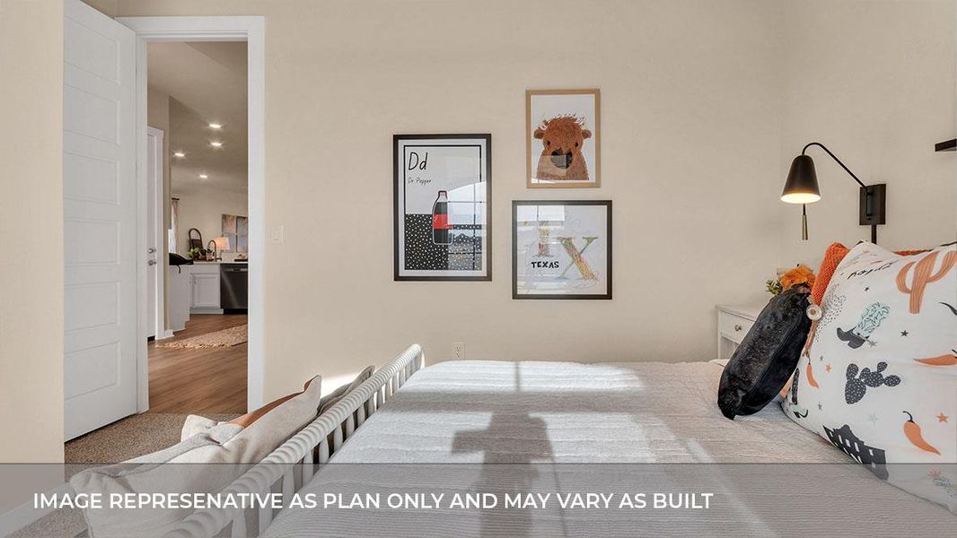 Furnished interior view inside a new home in Rosenbusch Ranch, Leander (Image 6).