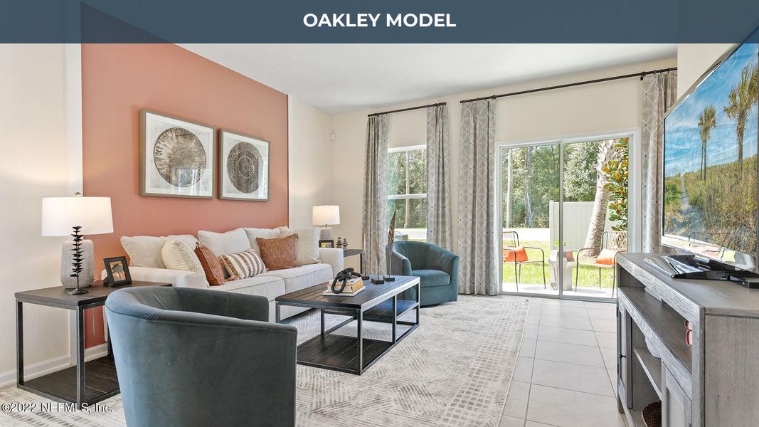 Furnished interior view inside a new home in Bridgewater, St. Augustine (Image 12). Furnished interior view inside a new home in Bridgewater, St. Augustine (Image 12).