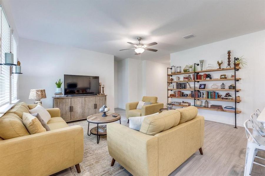 Furnished interior view inside a new home in , Azle (Image 10).