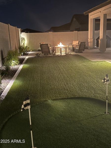 Nighttime Backyard Retreat Nighttime Backyard Retreat