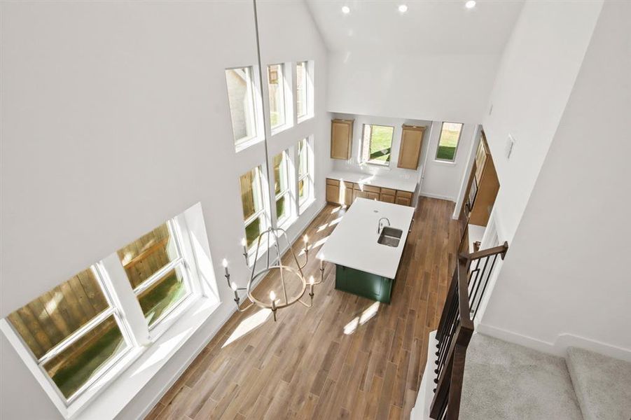 View from the loft - SO MUCH NATURAL LIGHT!