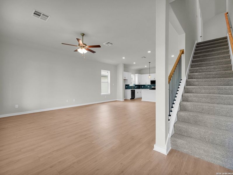 Spacious, unfurnished interior of a new home in Morgan Meadows, San Antonio (Image 19).