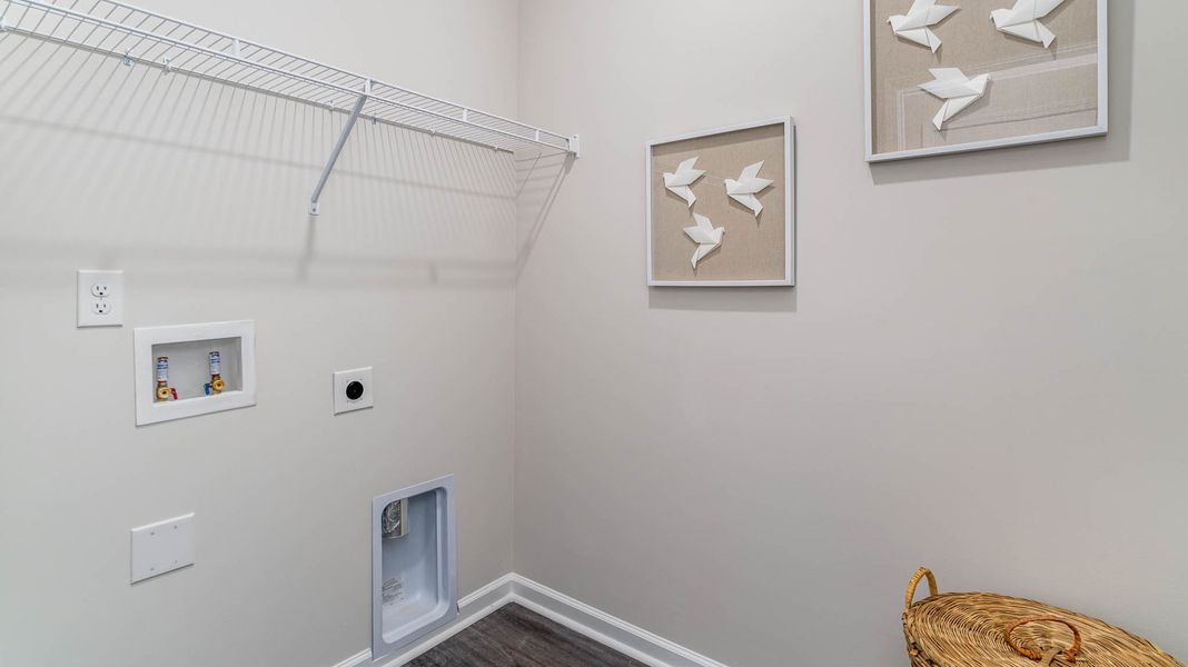 Representative unfurnished interior of a home built from the Kenner by D.R. Horton in Shiloh Springs, Jackson (Image 20). Representative unfurnished interior of a home built from the Kenner by D.R. Horton in Shiloh Springs, Jackson (Image 20).