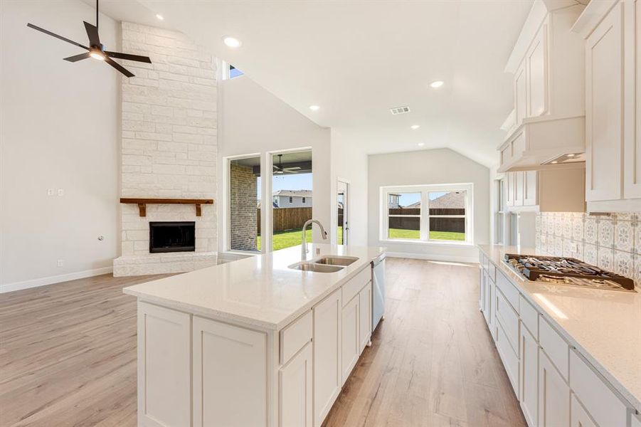 Furnished interior view inside a new home in Waterscape Classic 60s, Royse City (Image 8). Furnished interior view inside a new home in Waterscape Classic 60s, Royse City (Image 8).