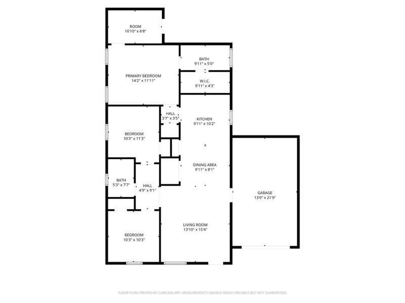 2D floor plan layout of this home in , Willis, TX (Image 5). 2D floor plan layout of this home in , Willis, TX (Image 5).