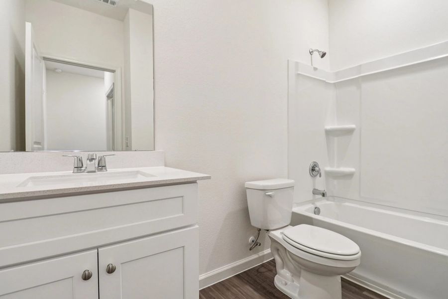 Representative furnished interior of a home built from the Athena by Starlight Homes in Eagles Landing, Elgin (Image 13).