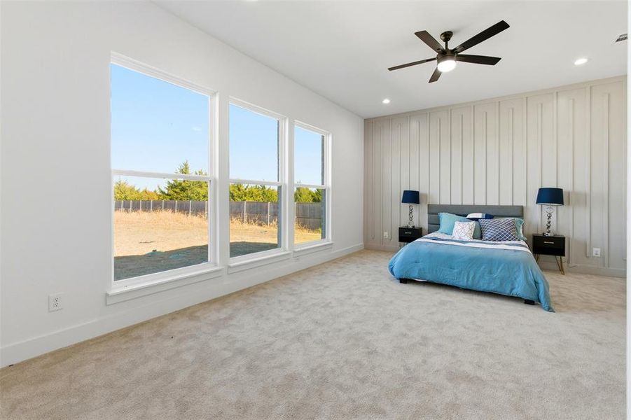 Furnished interior view inside a new home in , Waxahachie (Image 17).