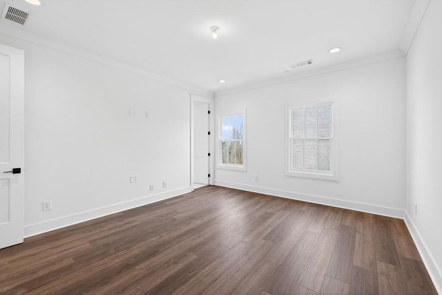 Spacious, unfurnished interior of a new home in Skyview On Broad, Sugar Hill (Image 42). Spacious, unfurnished interior of a new home in Skyview On Broad, Sugar Hill (Image 42).