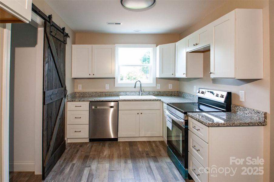 Spacious kitchen open concept