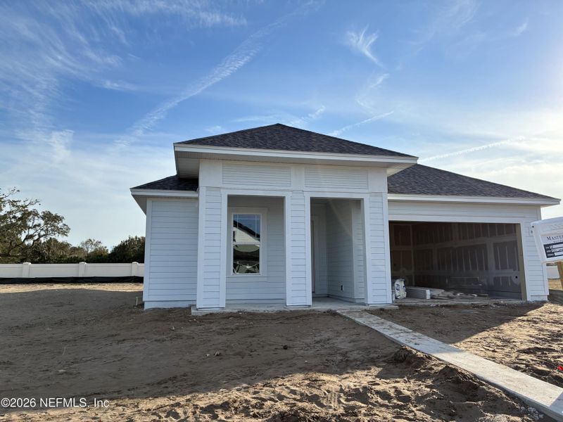 In-progress construction of a new home in Madeira, St. Augustine, FL (Image 11).
