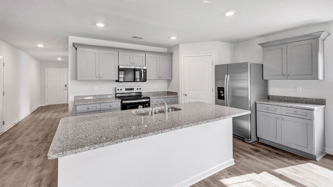 Furnished interior view inside a new home in Huntington Estates, Millington (Image 8).