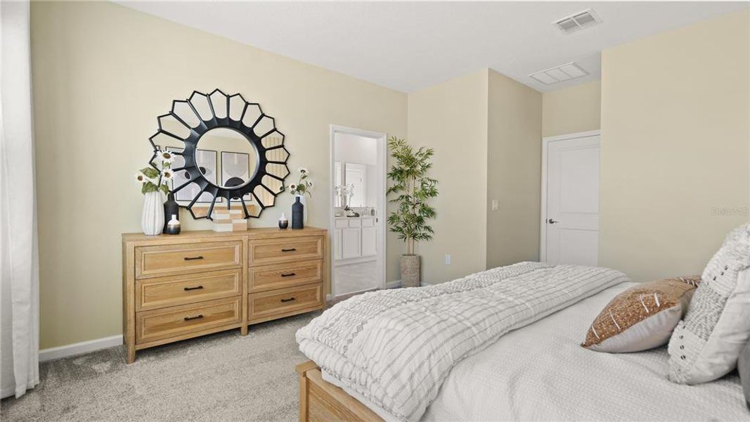 Furnished interior view inside a new home in Wellness Ridge, Clermont (Image 3).