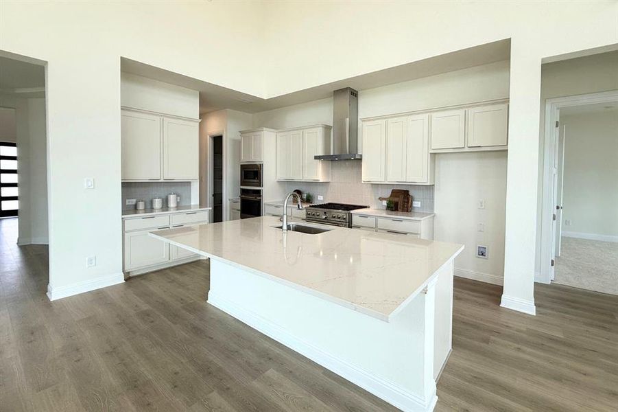 Furnished interior view inside a new home in Sweetgrass, Haslet (Image 10).