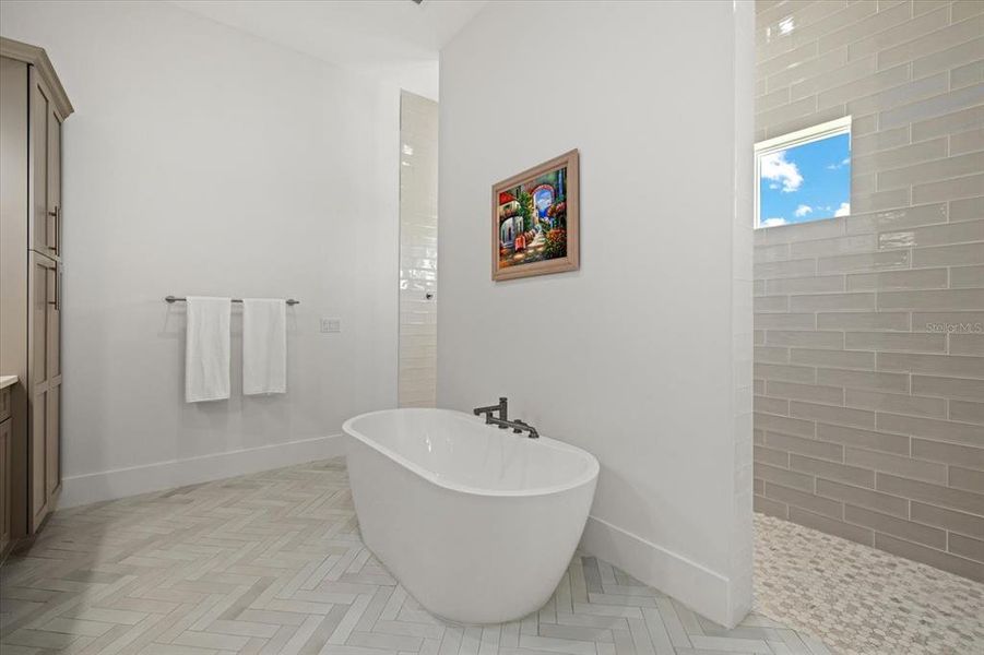 Furnished interior view inside a new home in , Parrish (Image 50).