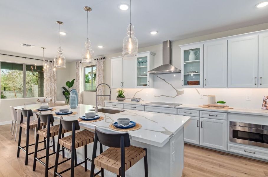 Representative furnished interior of a home built from the Plan 4412 by Scott Communities in The Views at Rancho Cabrillo, Peoria (Image 8).