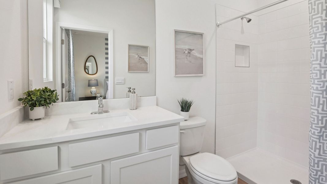 Representative furnished interior of a home built from the Hawthorne by D.R. Horton in Twisted Oaks, Wildwood (Image 24). Representative furnished interior of a home built from the Hawthorne by D.R. Horton in Twisted Oaks, Wildwood (Image 24).