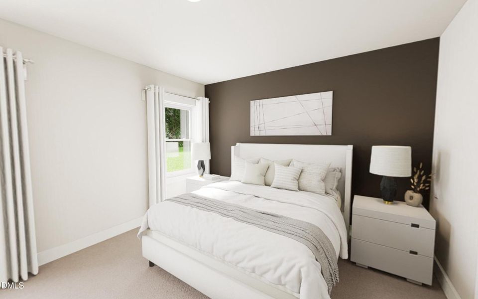 Primary Bedroom Rendering