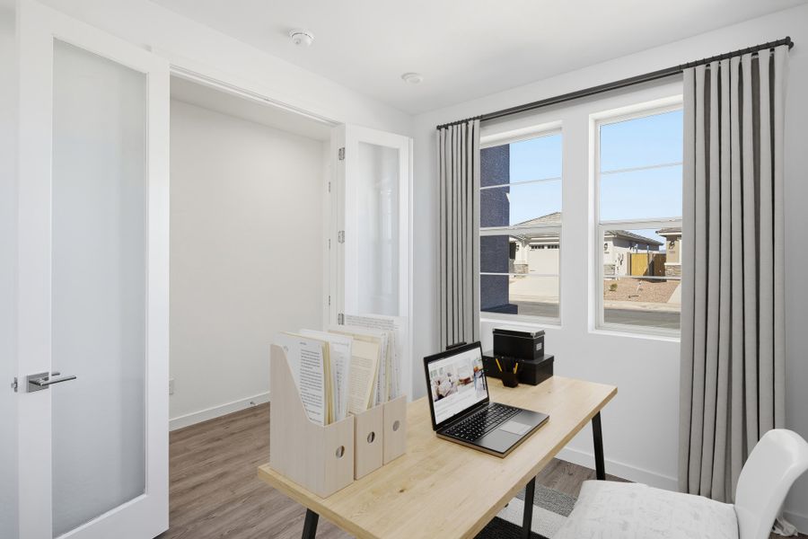 Furnished interior view inside a new home in Willows at Bella Vista Farms, San Tan Valley (Image 6).
