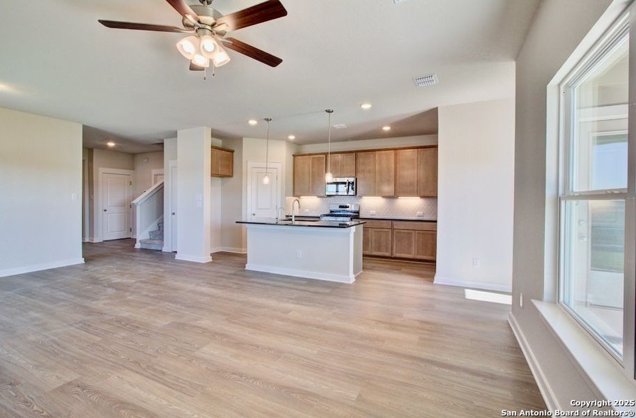 Furnished interior view inside a new home in Westridge, San Antonio (Image 4).