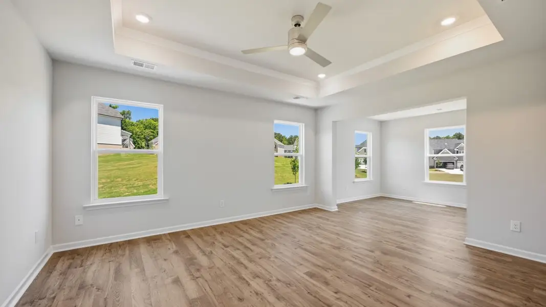 Spacious, unfurnished interior of a new home in The Gates at Pates Creek, Hampton (Image 26).