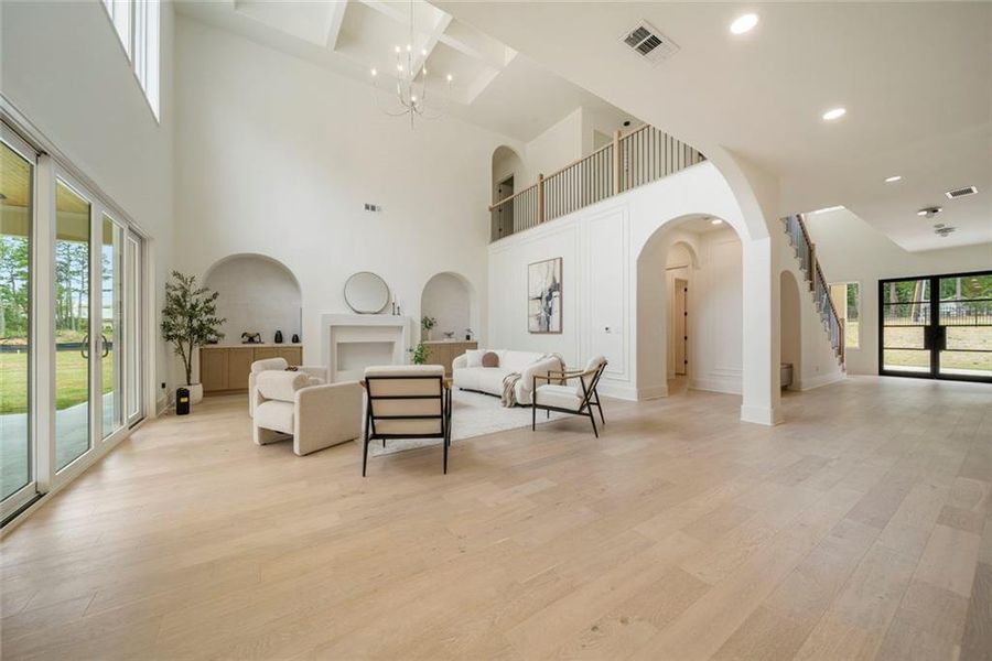 Furnished interior view inside a new home in , Lawrenceville (Image 18).