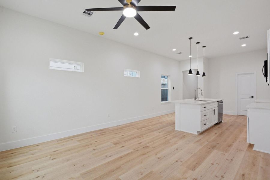 Spacious, unfurnished interior of a new home in , Houston (Image 13). Spacious, unfurnished interior of a new home in , Houston (Image 13).