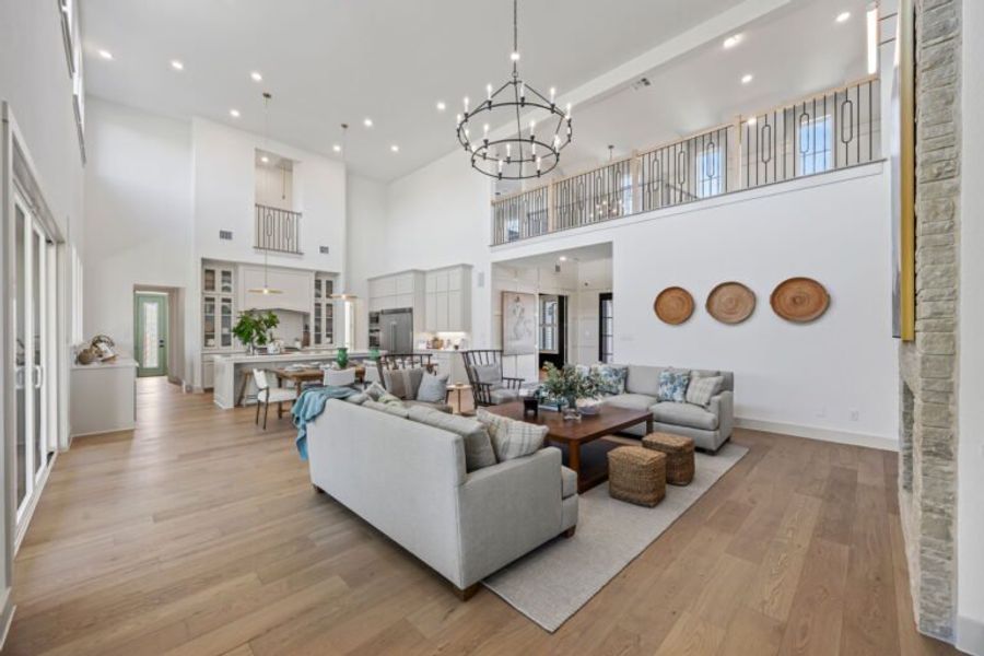 Furnished interior view inside a new home in The Arbors at Lakewood Village, Lakewood Village (Image 12).