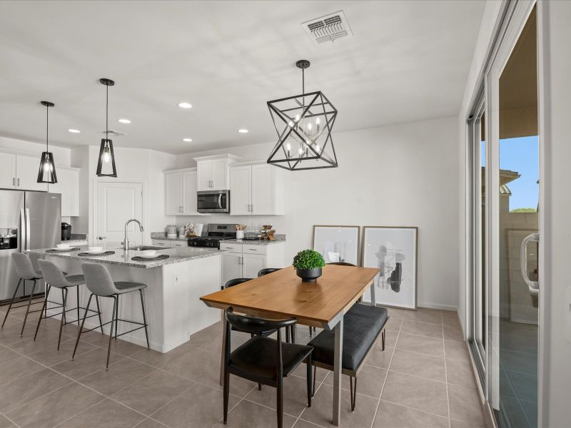 Furnished interior view inside a new home in Las Patrias at Star Valley Phase III - Premier Series, Tucson (Image 5).