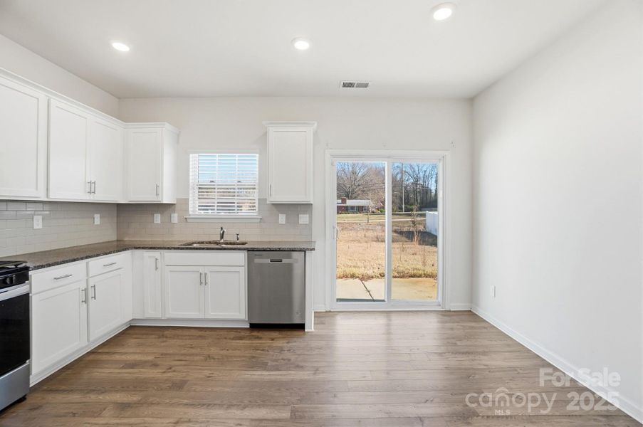 Furnished interior view inside a new home in , Charlotte (Image 12). Furnished interior view inside a new home in , Charlotte (Image 12).