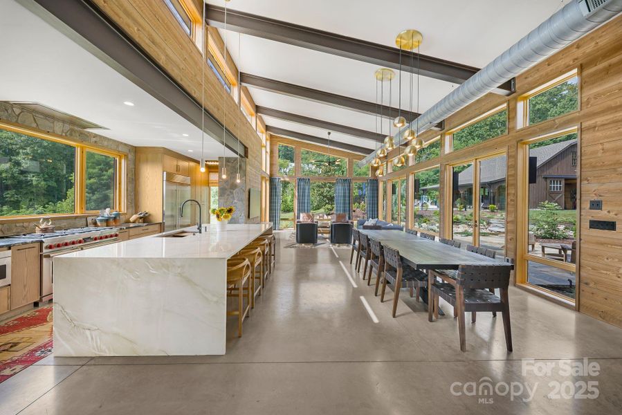 Expansive open living area