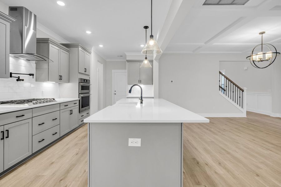 Furnished interior view inside a new home in Hewing Farms, Summerville (Image 16).