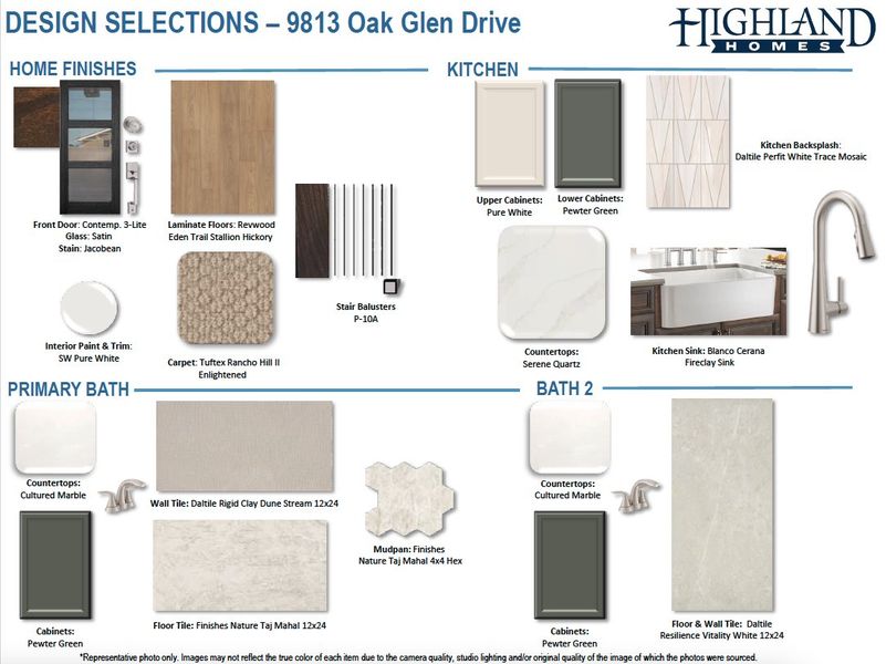 Sample of building materials used in homes in Landmark, Denton (Image 25). Sample of building materials used in homes in Landmark, Denton (Image 25).