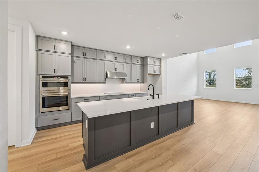 Furnished interior view inside a new home in Northlake Traditional, Winter Garden (Image 8). Furnished interior view inside a new home in Northlake Traditional, Winter Garden (Image 8).