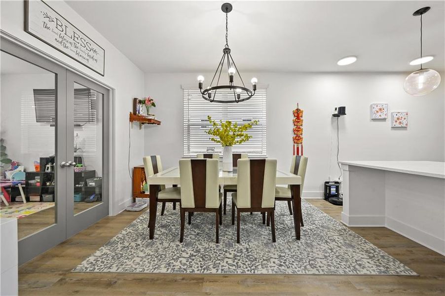 Furnished interior view inside a new home in , Buford (Image 8). Furnished interior view inside a new home in , Buford (Image 8).
