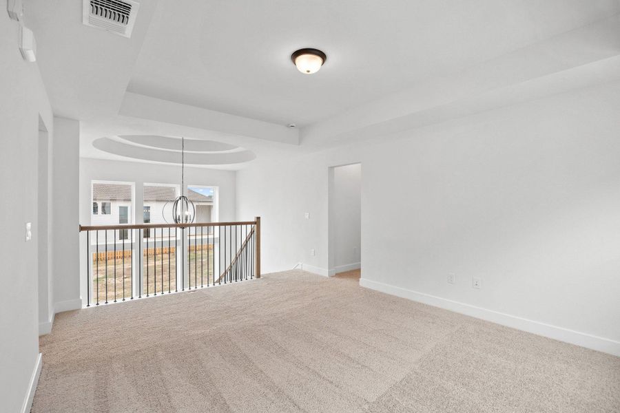 Spacious, unfurnished interior of a new home in Parmer Ranch - 40', Georgetown (Image 18). Spacious, unfurnished interior of a new home in Parmer Ranch - 40', Georgetown (Image 18).